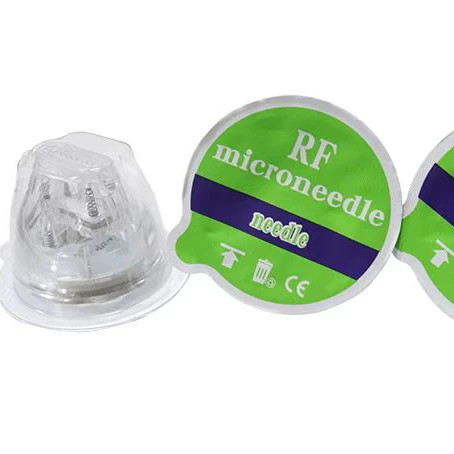 Gold Insulated Needle RF Microneedling Beauty Machine Rf Cartridge 10/25/64/Nano tip