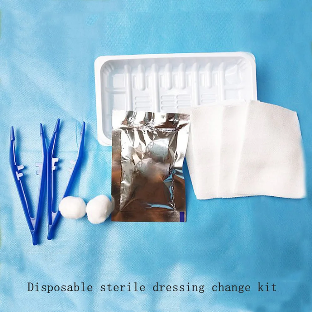 New Wound Dressing Set Disposable Sterile Surgical Kits Wound Dressing Change Care Kit