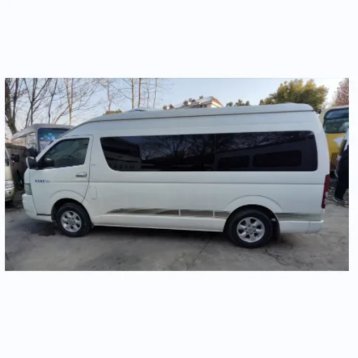 Cheap price used  Mini Bus 16 Seats Used Buses Gasoline Mini Van for Toyota Hiace bus