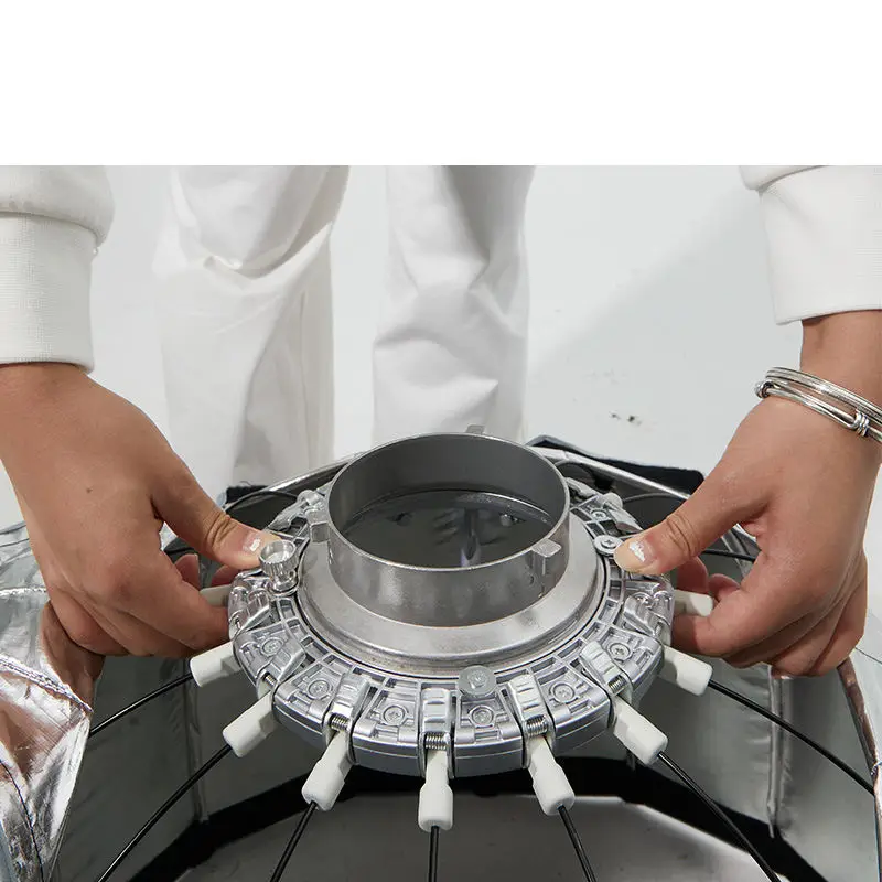 Wholesale Beiyang KP-70CM +Honeycomb Mesh with soft light box installation studio product portrait shooting