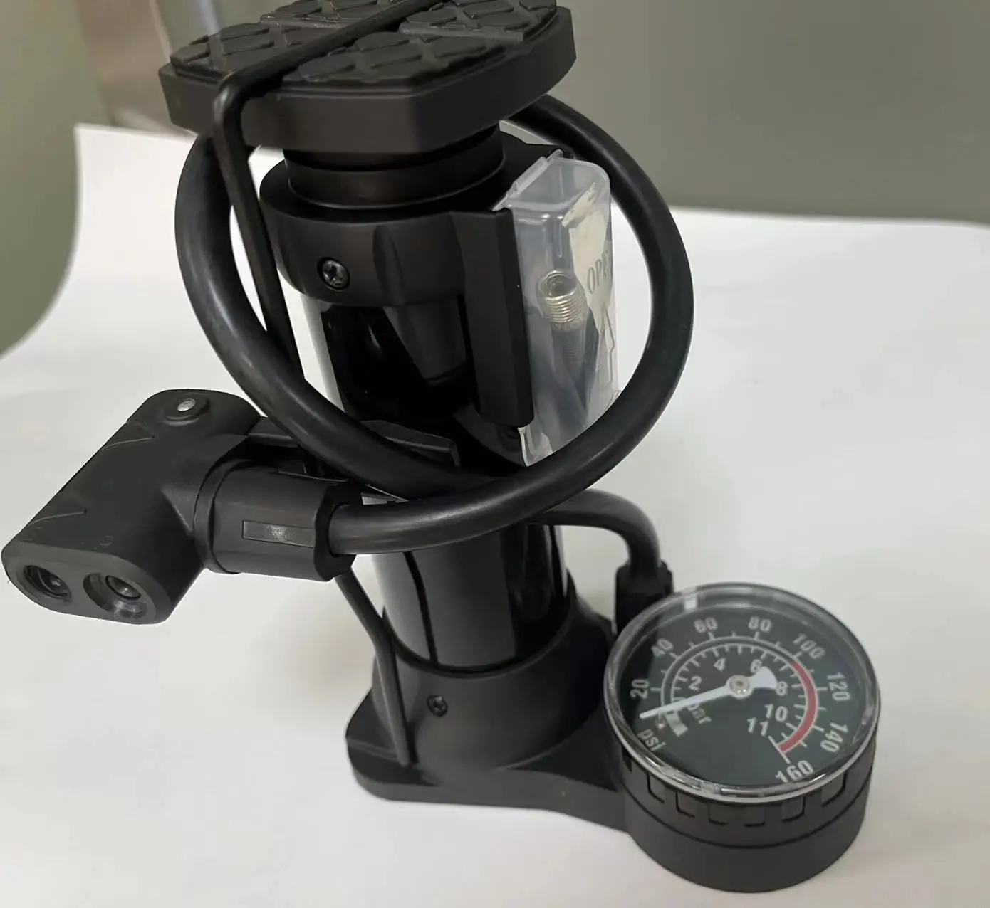 The latest 2022 model bicycle and car tire high pressure foot pump