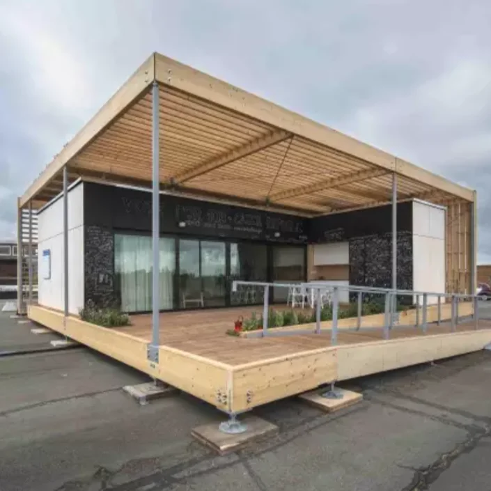 
OEM Around Glass Shipping Container Tiny House Containers House Expanding Living Container House Prefab Home Villa Apartment Hut 