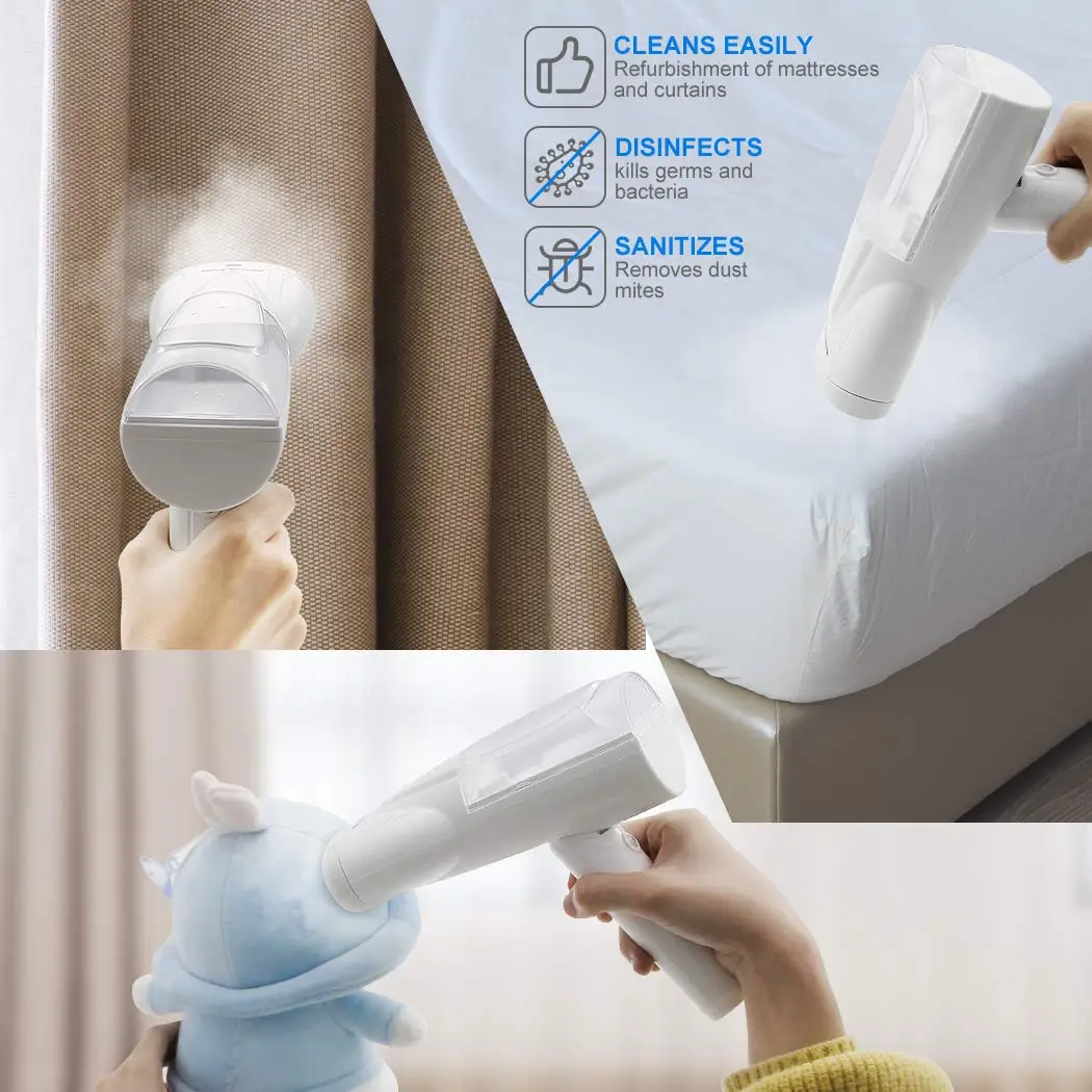 Highspot High quality mini Foldable handheld garment steamer mini steamer for clothes steam iron for travel OEM