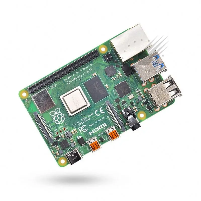 Raspberry Pi 4 B Model B Raspberry Pi 4B Use For Python Programming STM32 Development Boards  ODM Box Picture Logo 4GB\8GB RAM