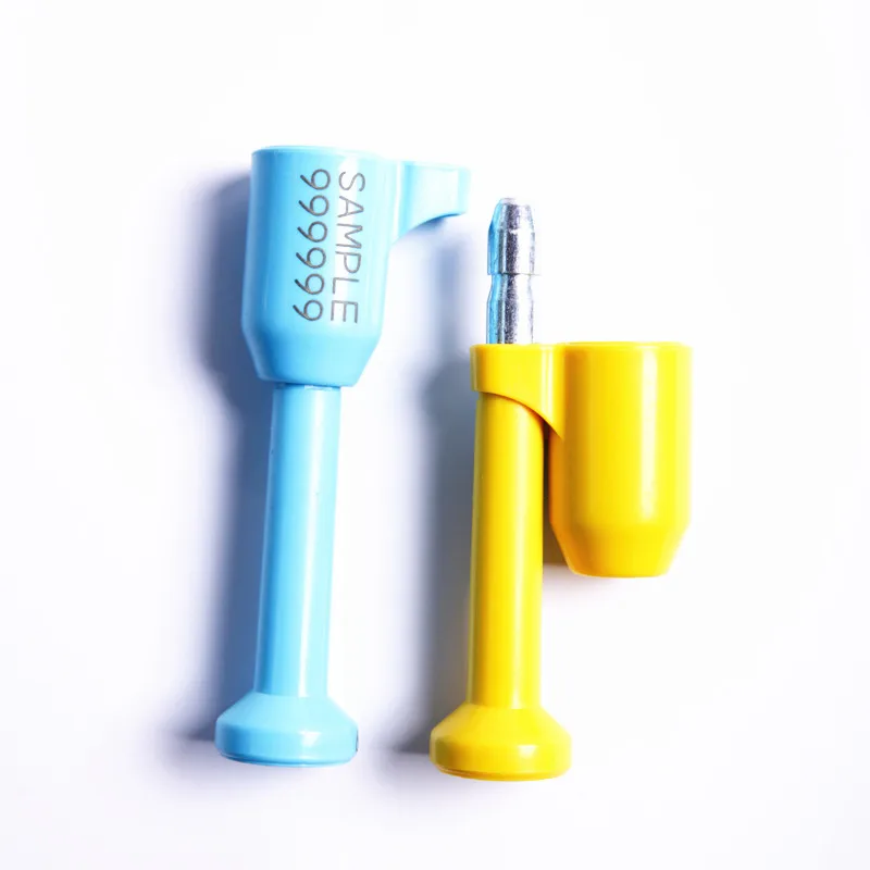 Factory sells at a low price container plastic bolt seal  high quality steel+abs high security bolt seal YT-BS606