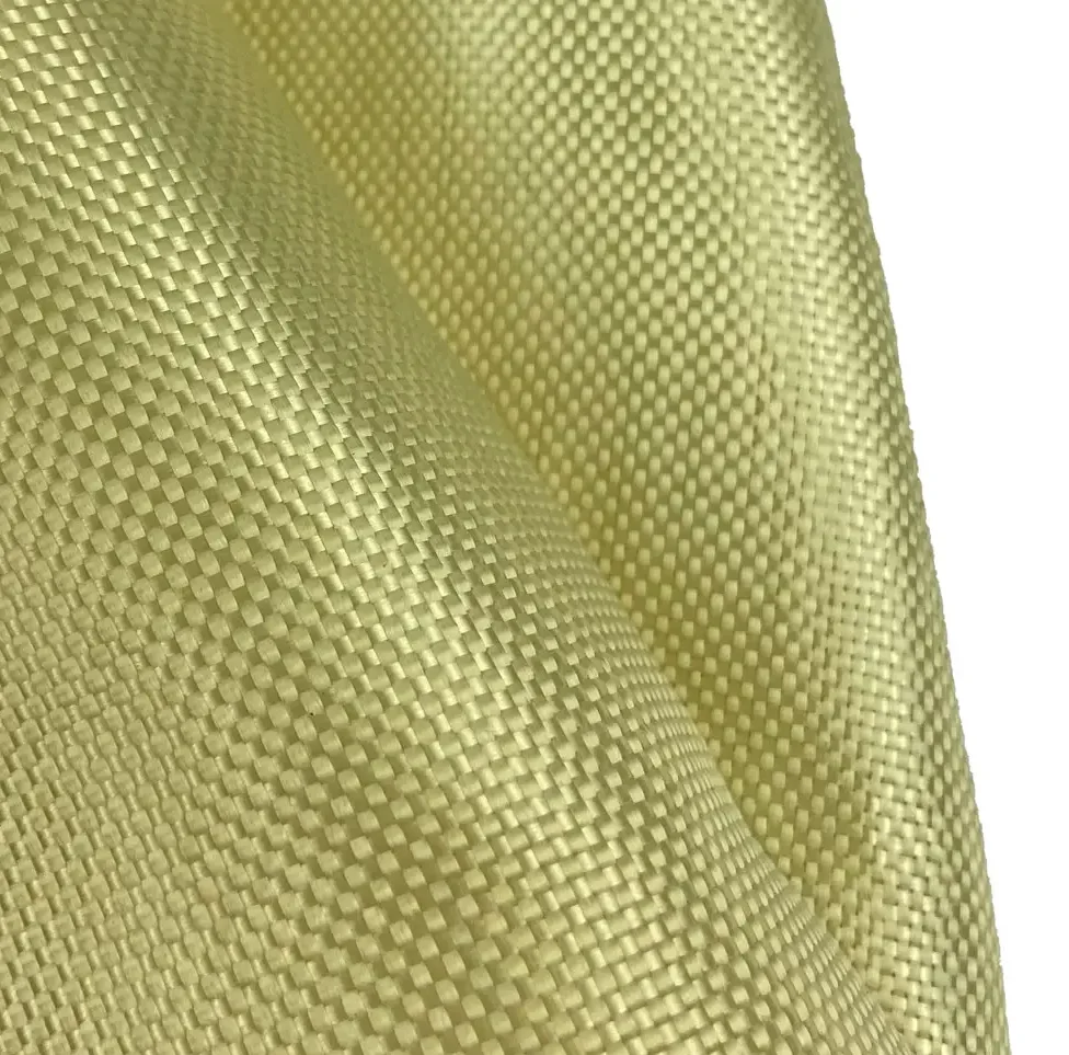 High Quality 200D 97g Plain Twill Aramid Fiber Fabric