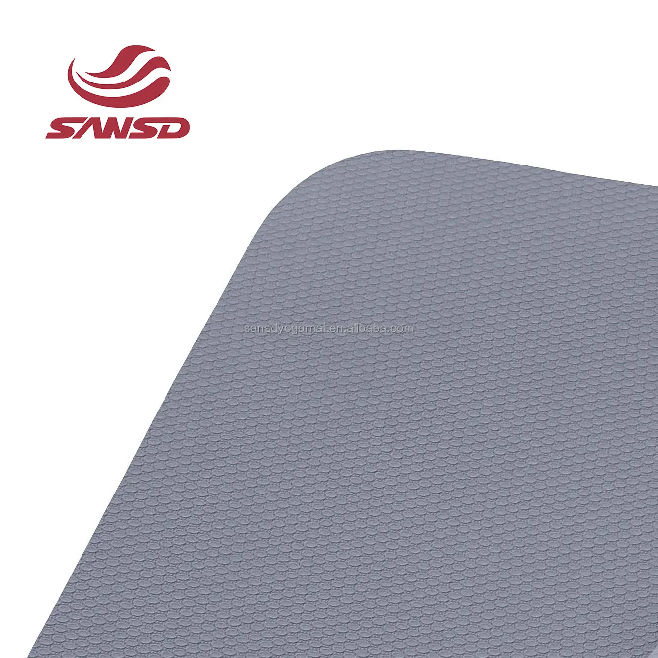 Sansd High Quality Eco Friendly Free Sample Cheap Pilates Mat Wholesale Waterproof Anti Slip  Professional TPE Yoga Mat