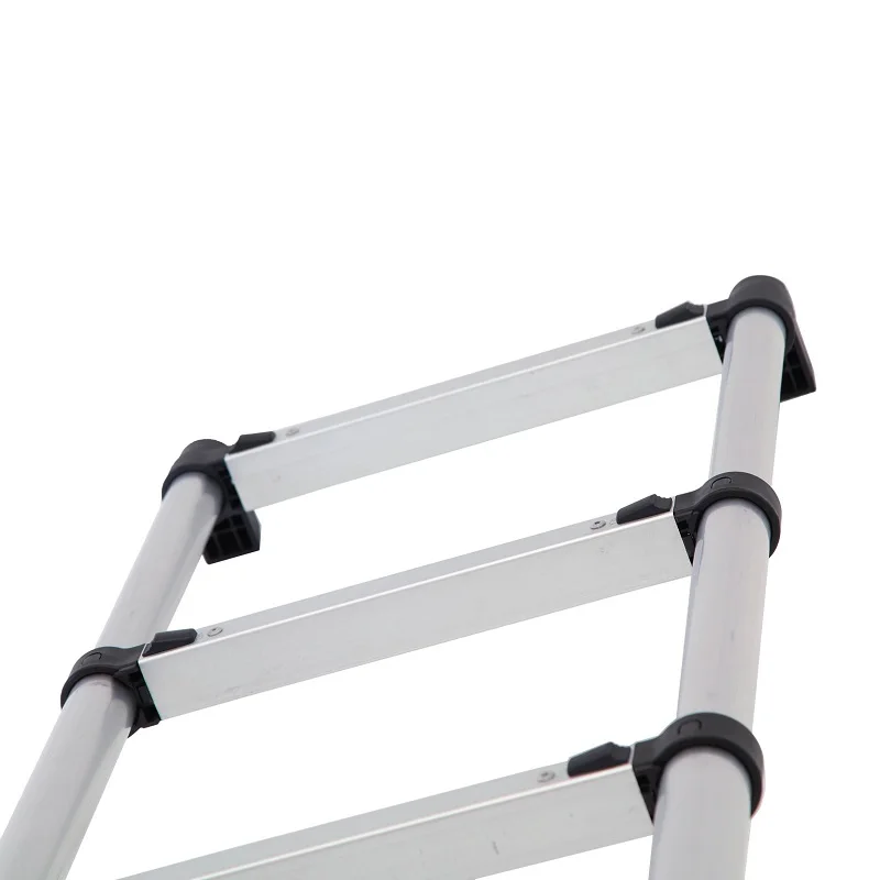EN131-6 SOFT CLOSING Folding Telescopic Aluminum Step Ladder