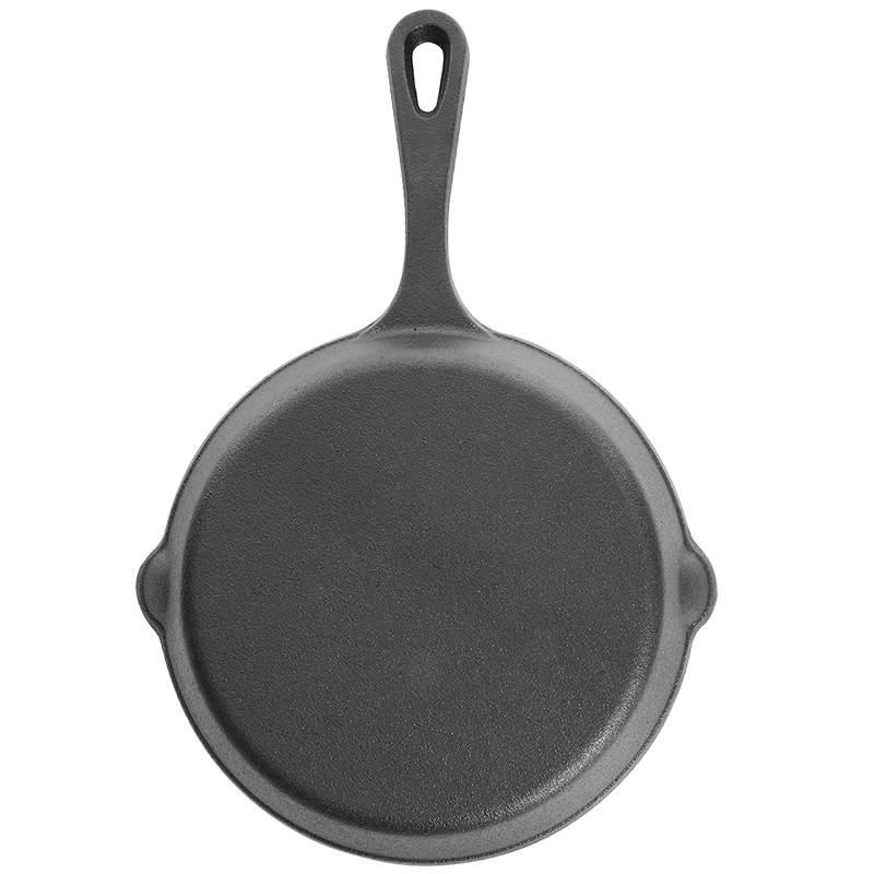 Favorable price new design hot new product custom cast iron skillet with helper