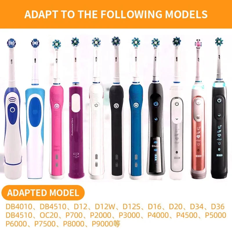  Головка для электрической зубной щетки Oral B Сменная головка адаптируется D12/p2000 Детская электрическая зубная