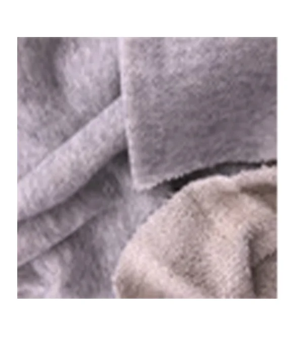  97%Combed Cotton 3%Elastic Twill French Terry Fabric Knitted Fleece Recycle
