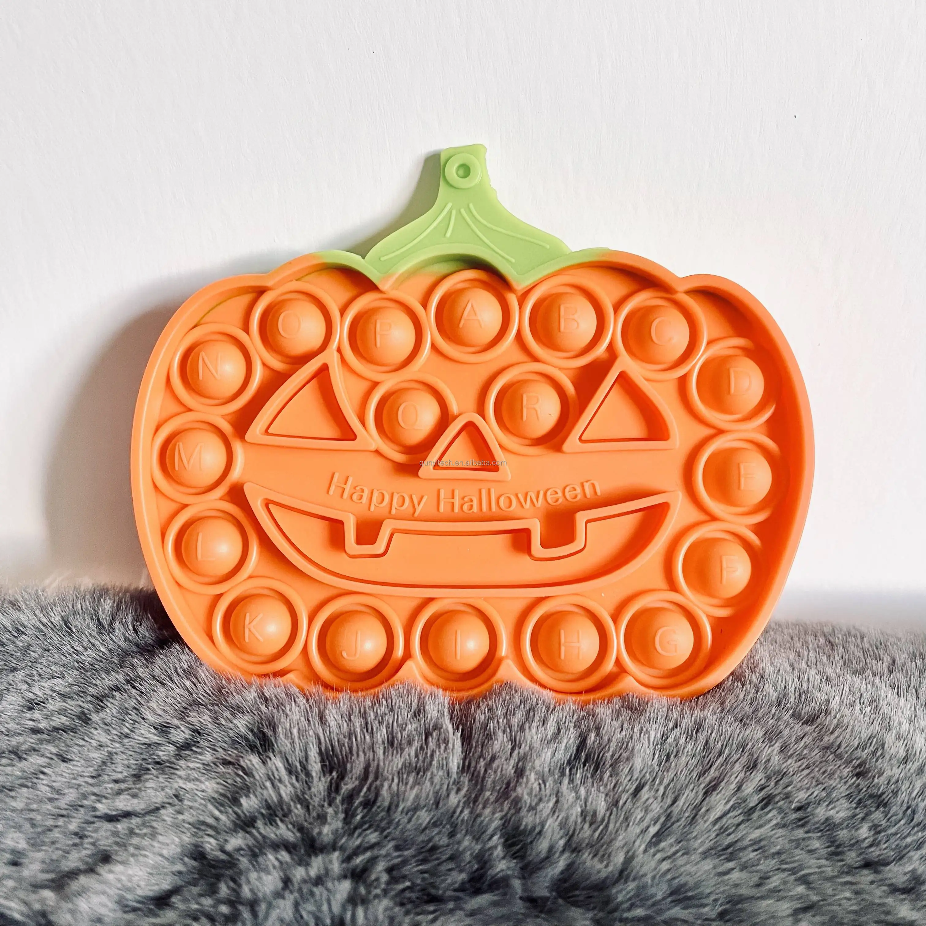 2021 Wholesale Best Seller Push Bubble Halloween Pumpkin Ghost Simple Dimple Bubble Fidget Tetris Toy Hand Fidget