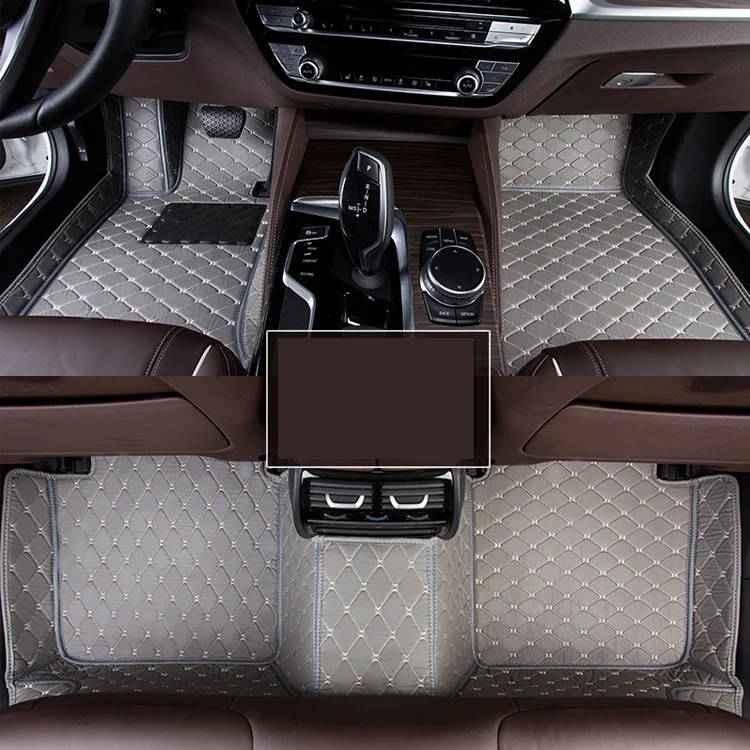 Customized Luxury 7d Single Layer LHD Car Carpet Floor Mats Interior Car Accessories For Toyota Camry 2010
