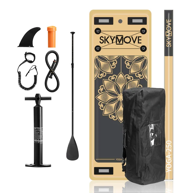 
Watersports Stand Up Paddle Board Inflatable Yoga Sup Mat 