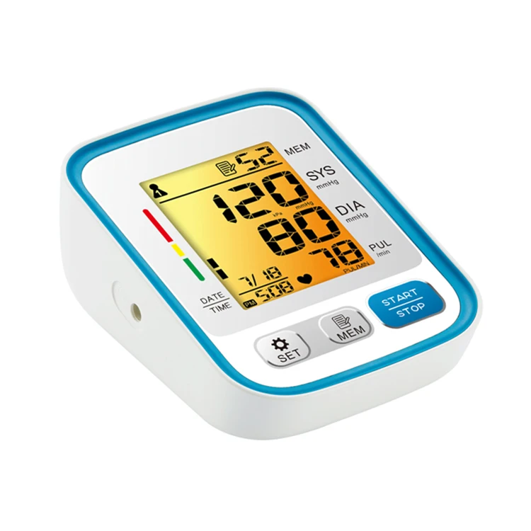 Best Automatic Upper Arm Blood Pressure Monitor Electronic Digital Sphygmomanometer