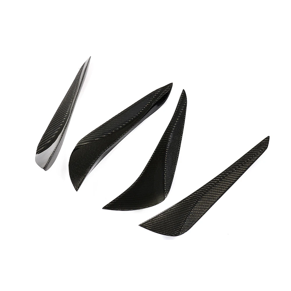 For Fr-S Frs Gt86 Ft86 Subaru BRZ  Toyota GT86 front side air vent Carbon Fiber Front Bumper Fins
