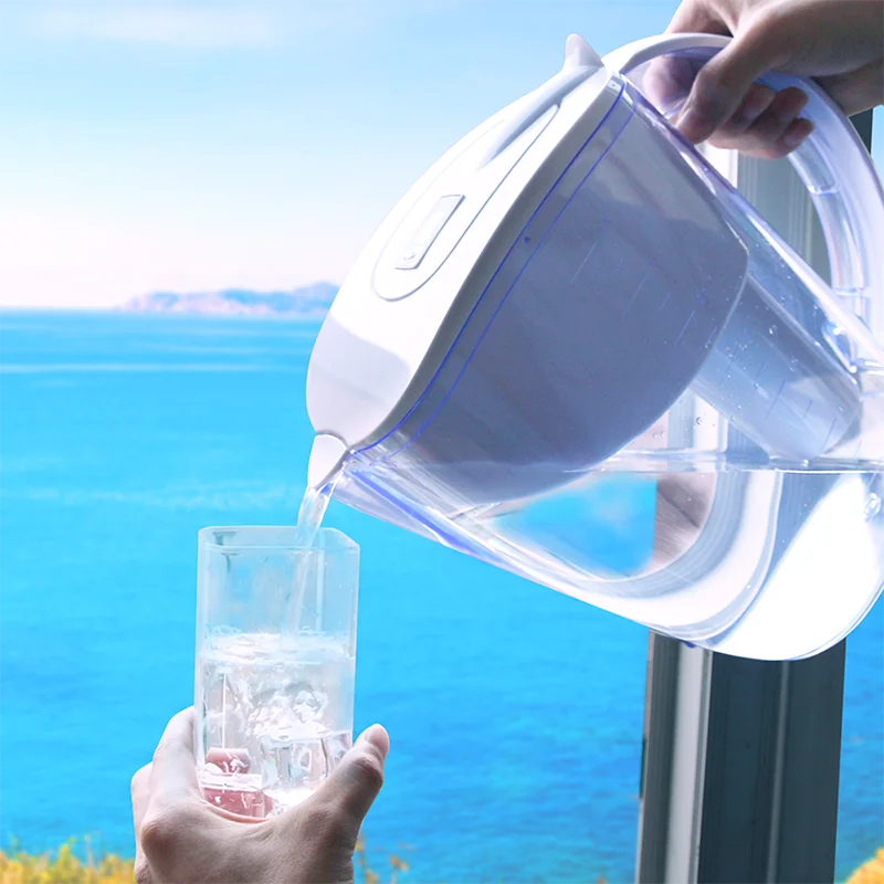 WELLBLUE л домашний водяной дистиллятор с фильтром из активированного угля большой кувшин для водяного фильтра на каждый день 8