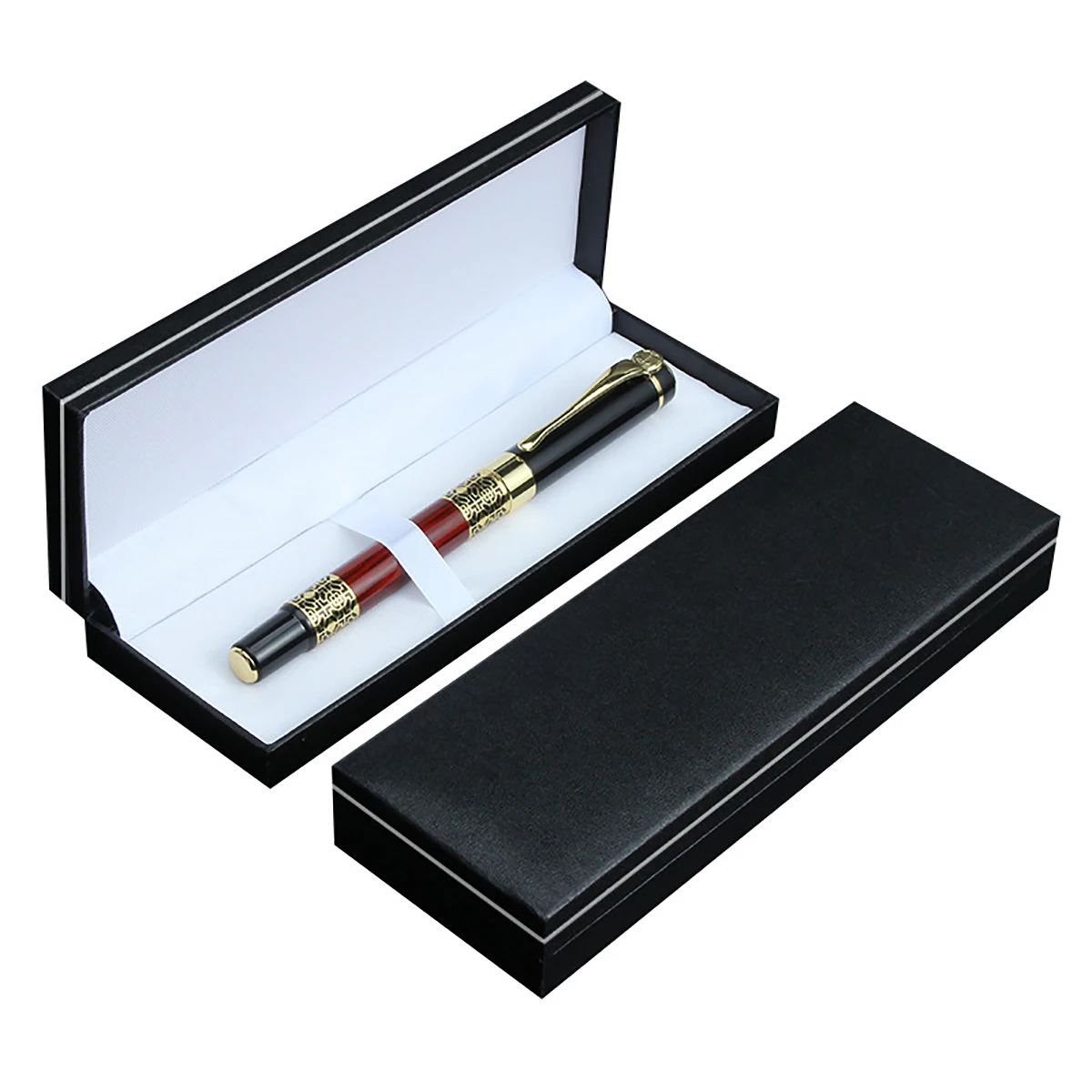 Chinese classical high-end business pen advertising promotional luxury metal roller pen custom logo gel pen