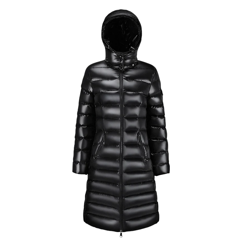 Fashion Women Waterproof Windproof Down Jacket Outdoor Long Parka