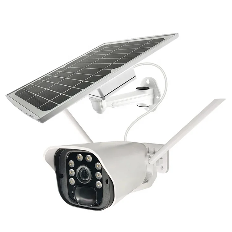 4G Tuya Wifi Ptz Solar Powered 1080P Ptz 4G Wifi Ip Cctv Camera Solar Power Panel Wifi