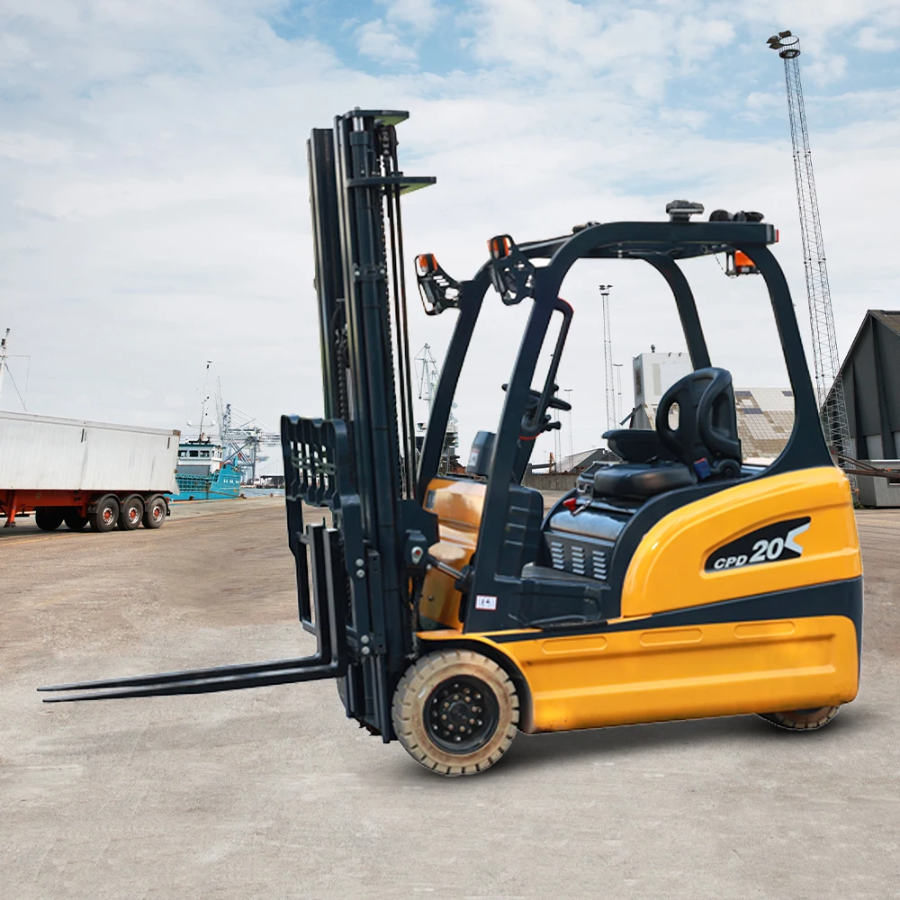 Qilu Small Electric Forklifts Truck Stacker For Sale Electric Forklift
