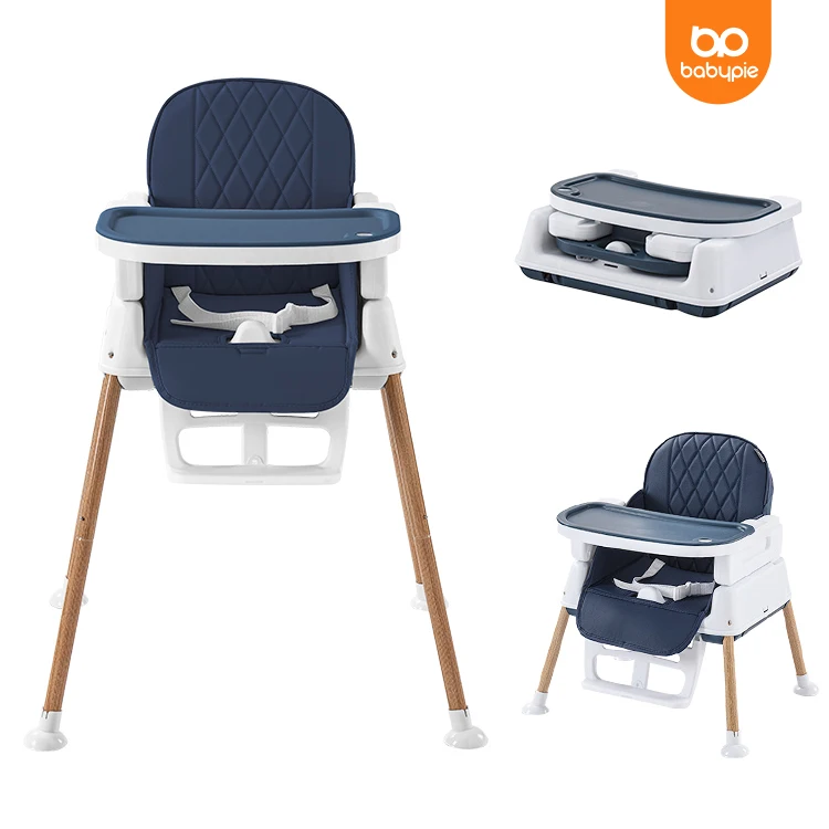 Wholesale Multifunction Adjustable Baby High Chair 3 in 1 Children Feeding