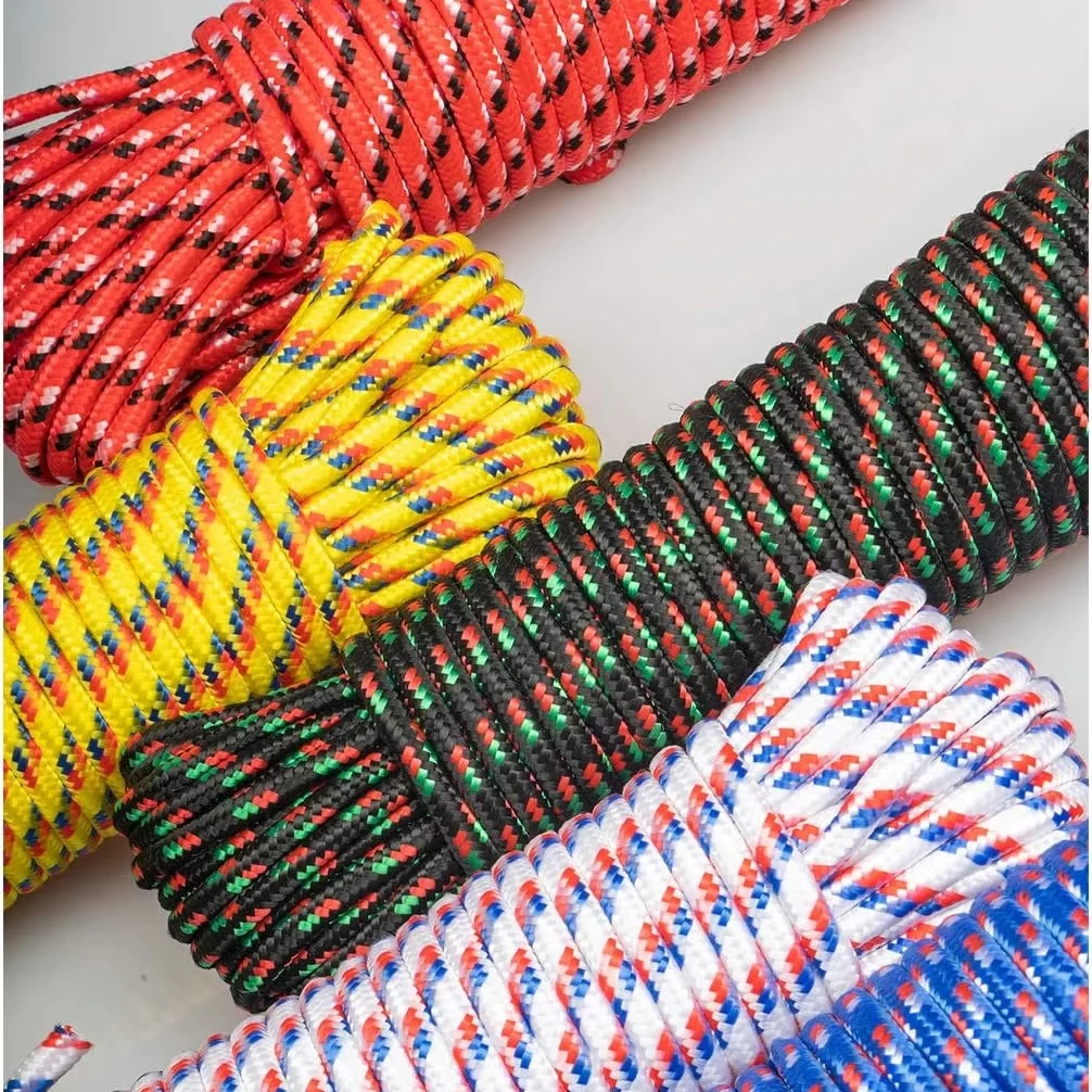 PP braided rope 6mm 8mm 10mm in customized production