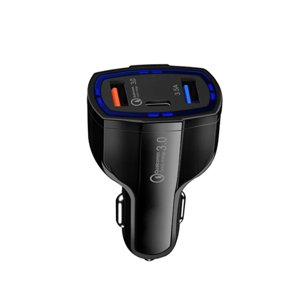 
SIPU Fast Charging QC 3.0 USB with type c wireless phone Car Charger for phone 