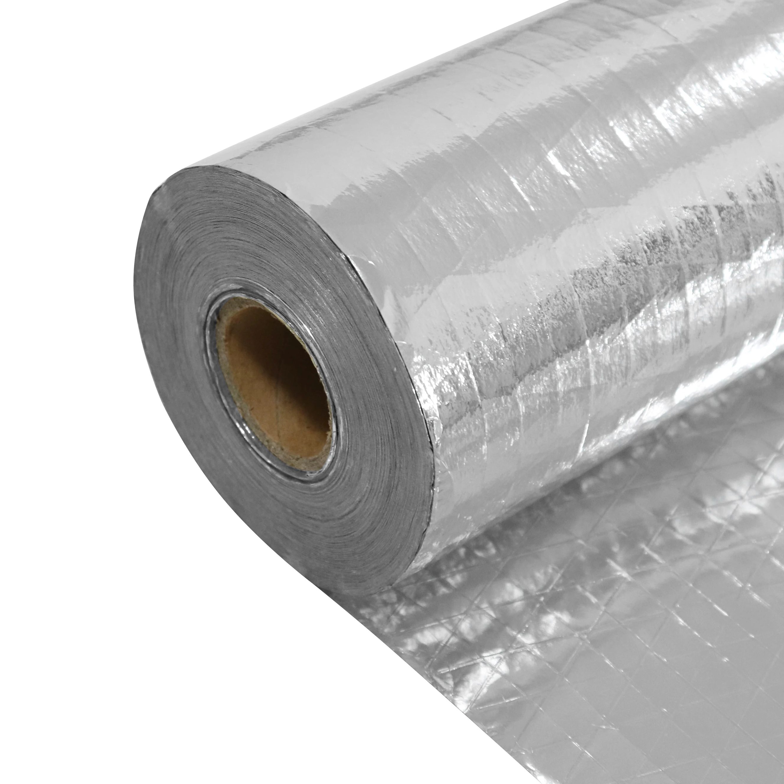 FSKV Reinforced Aluminum Foil Facing Reflective Roof Insulation Aluminum Foil Scrim Kraft Paper