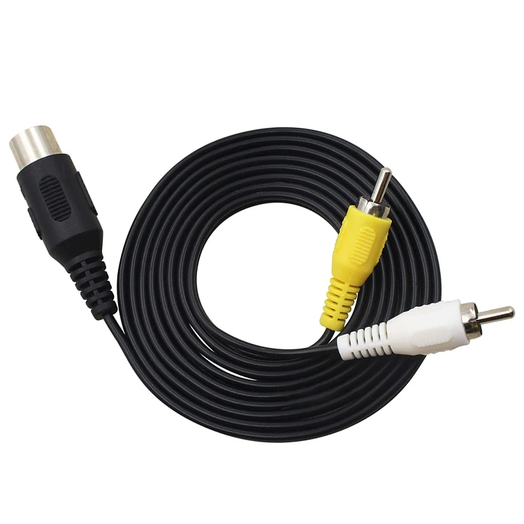 New Arrivals Nickel Plated 3.5 Female to RCA Male Audio Cable Rca Audio Video Cable