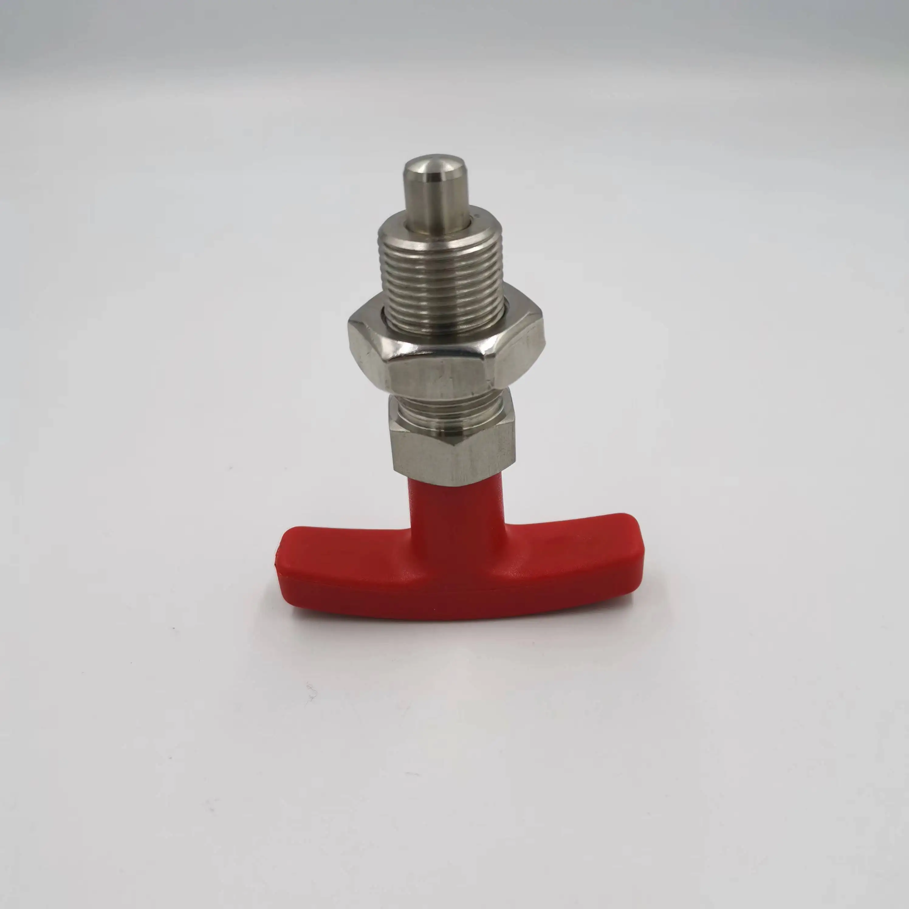 Stainless steel T grip handle clamping Indexing plunger