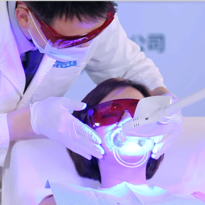 LED Teeth Whitening Goggles Included Portable Teeth Whitening Machine