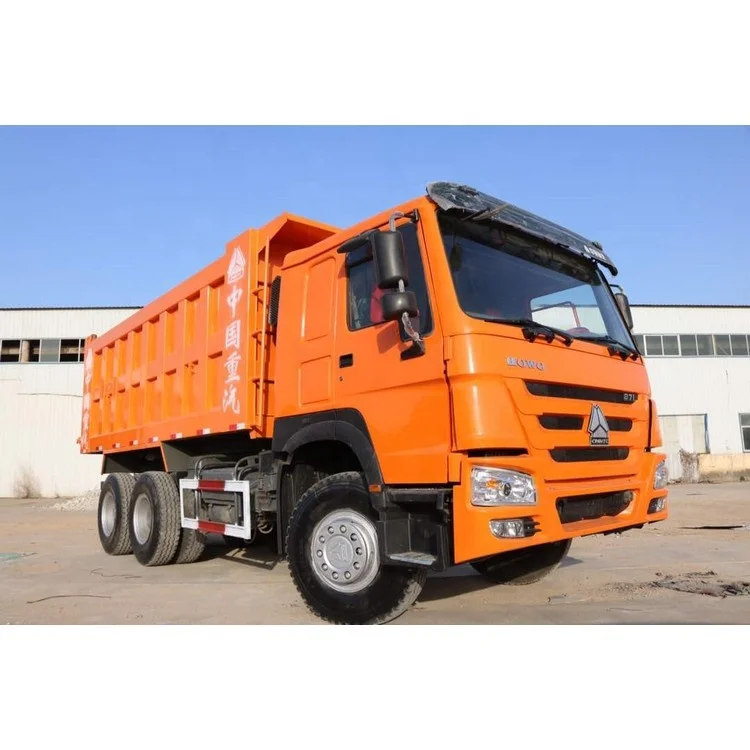 Chinese Manufacture Sinotruck Howo Dump Truck 6x4 Manual Transmission Used 371Tipper Truck For Sale