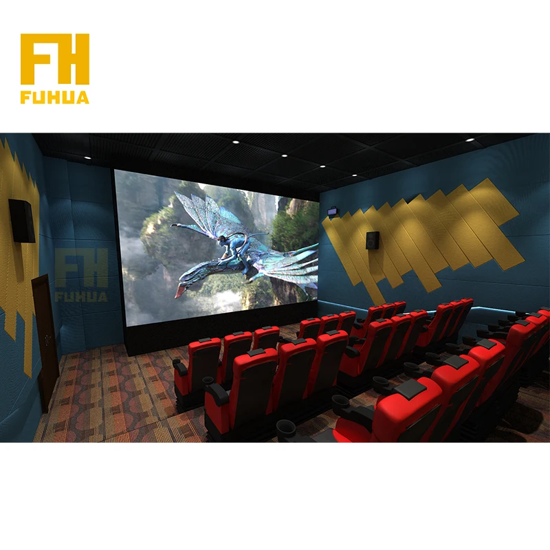Factory Large 3D Movie Home Theater 4d/ 5d /9d Cinema 3d Glasses Special Effect Motion  System 5D Cinema