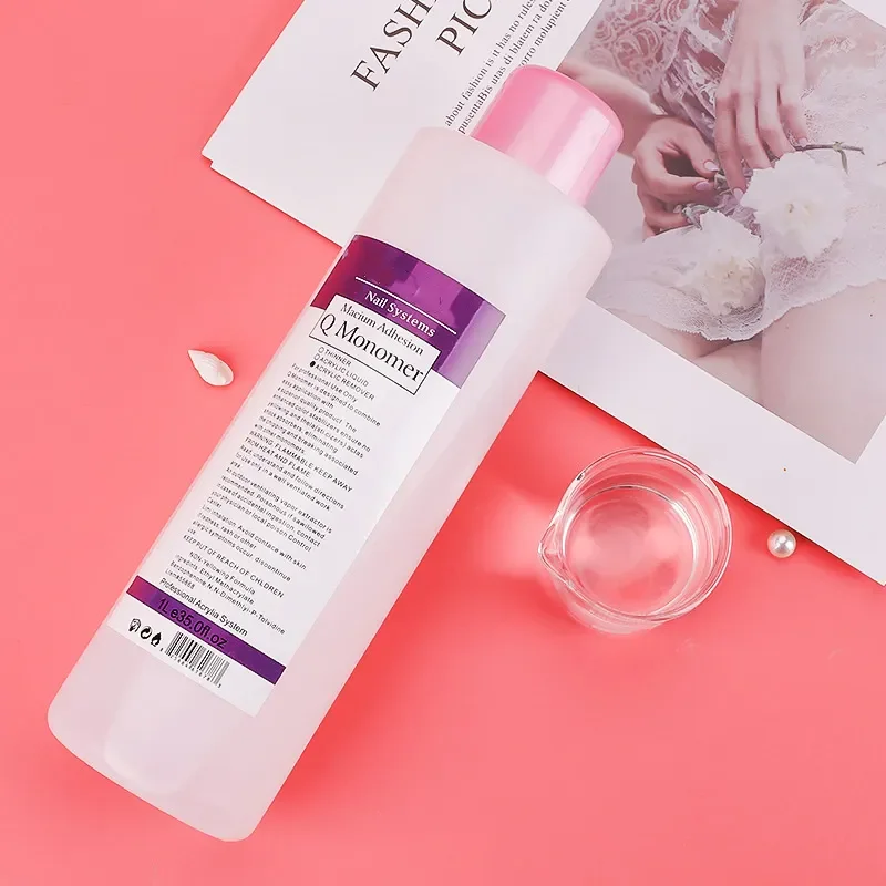 Private Label 1000ml Professional EMA MMA Monomer Acrylic Nail Liquid For Acrylic Powder System