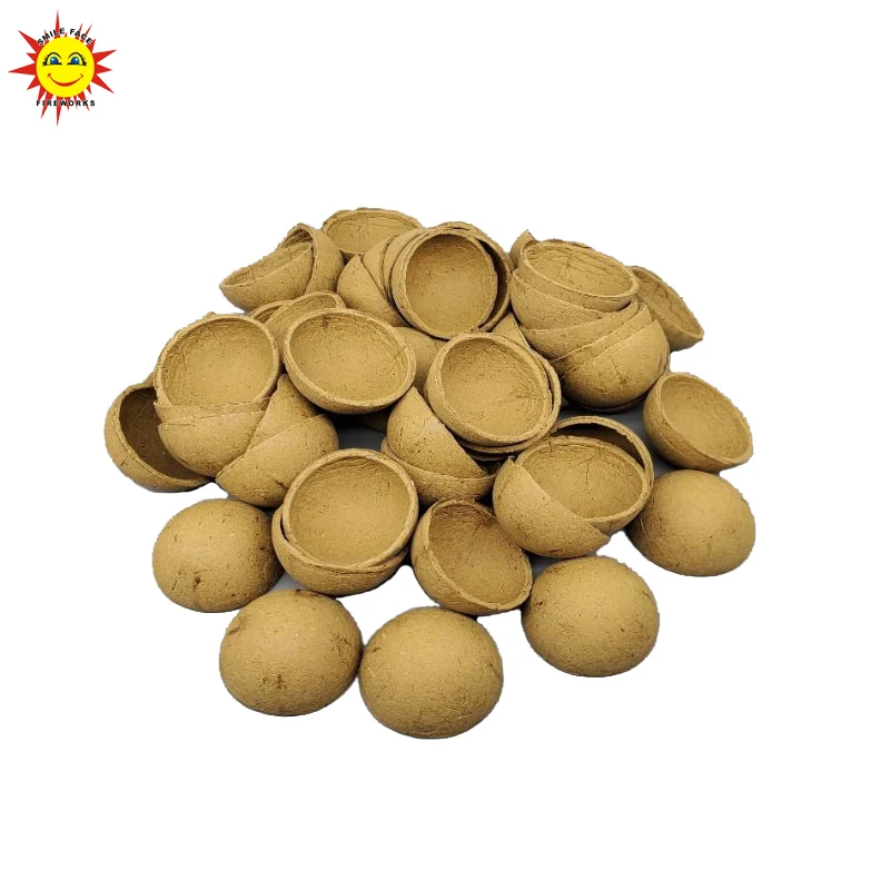 3 inch Display Shell Material Paper Hemisphere Casing Cover Round Ball For Pyrotechnic Firework Firecracker Bomb Salute