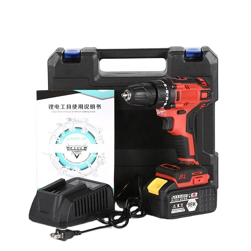 Probon High-power Lithium Battery Brushless Small Cordless Electrical Hand Drill Brushless Power Drills