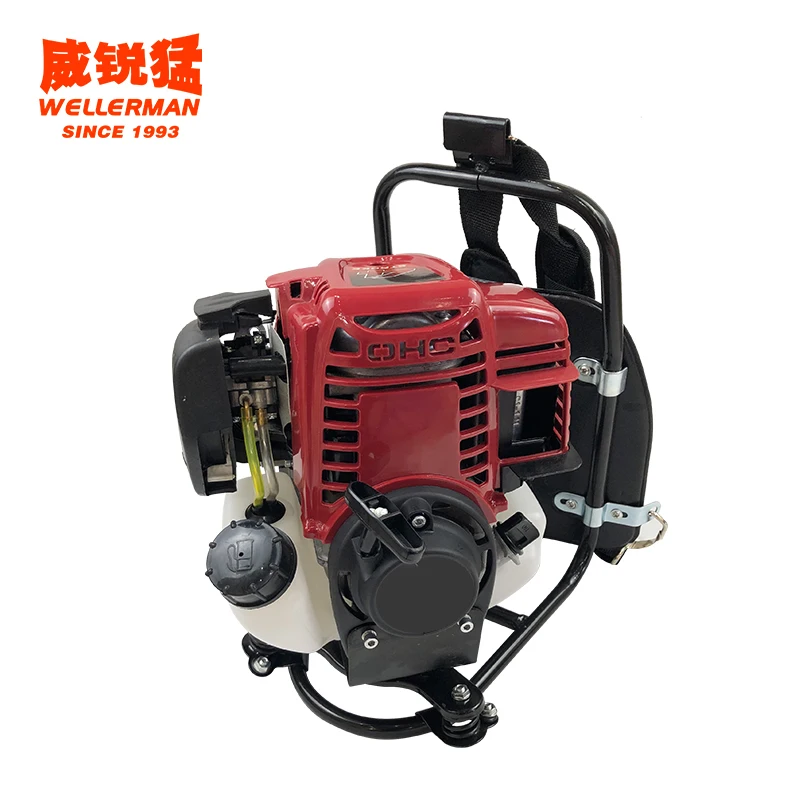 GX35 44-5 Knapsack Gasoline Lawn Mower 43cc 2 Stroke Lawn Mower Low Price And Affordable Brush Cutter