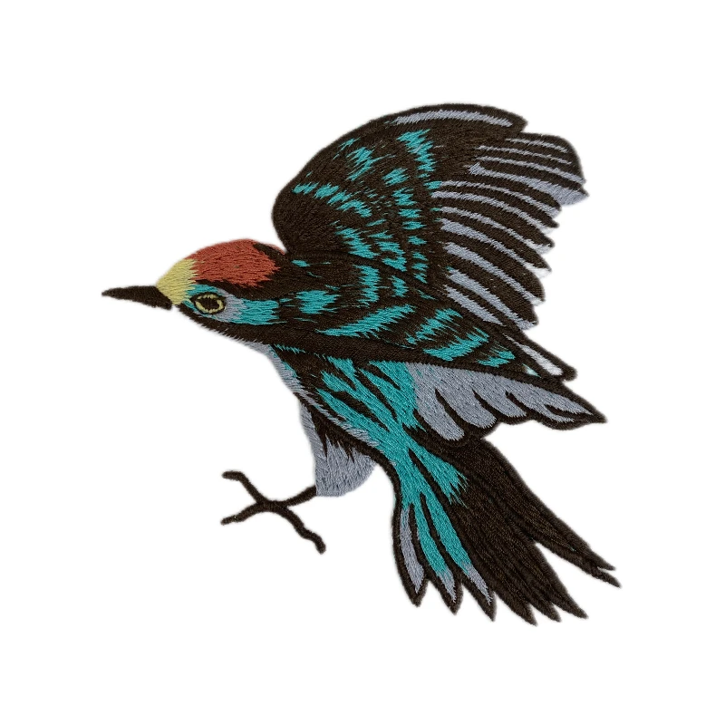 Competitive Price Personalized Embroidered Patches Custom Logo Name Fashion Unique Designs For Apparel