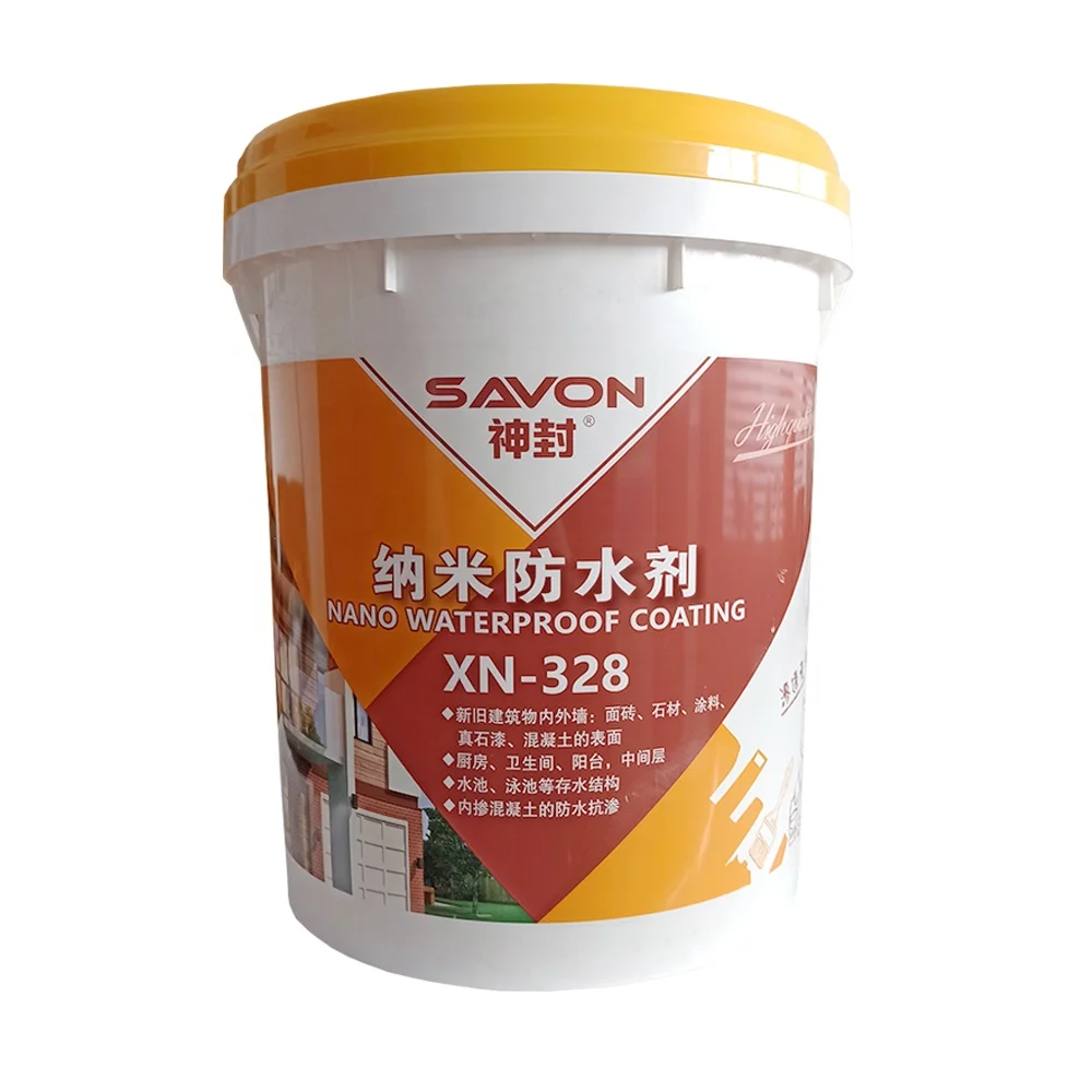 Easy to Use Water Based Clear Paints Spray for Tunnel Waterproof Nano Coating