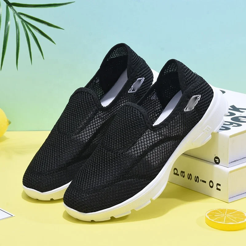 
B11W b version flat casual shoes women soft sole zapatos chaussures de sport damas moda women mesh shoes 