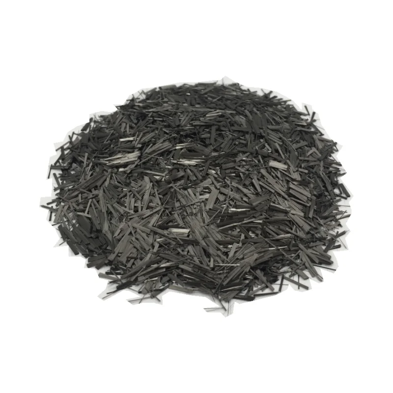 Горячая продажа 12K рубленое углеродное волокно короткое