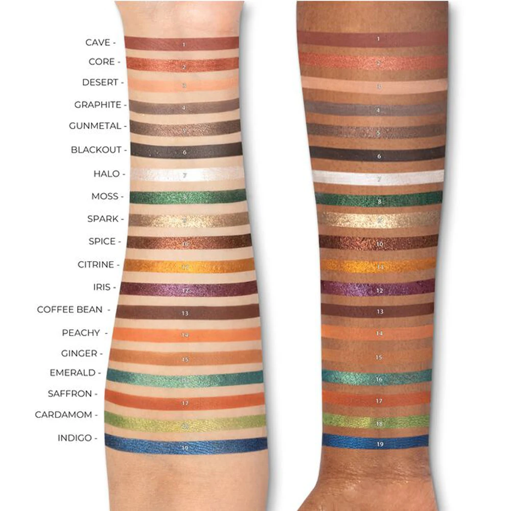 Goodly Smolder New Arrival High Pigment Glitter Eyeshadow Customizable Disassembly Combinations  Make Your Own Palette