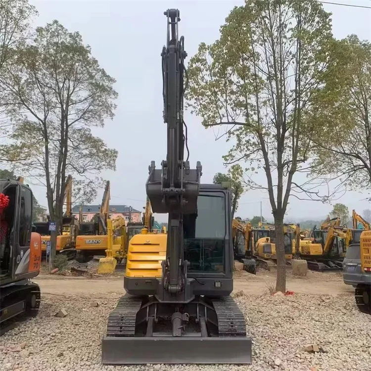 Дешевая цена б/у volvo EC55D ec60d EC60DL гусеничный экскаватор высокого качества для горячей продажи