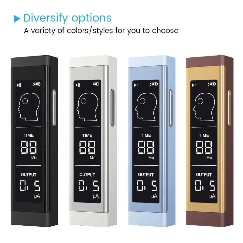 ODM OEM Digital Technology Insomnia Relief Device Headaches Depress Relax Brain Stimulation Fatigue Therapy Massage tDCS