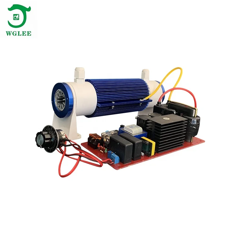 Hot Sale 10g Double air Cooling Quartz Tube Ozone Generator Cell for Water