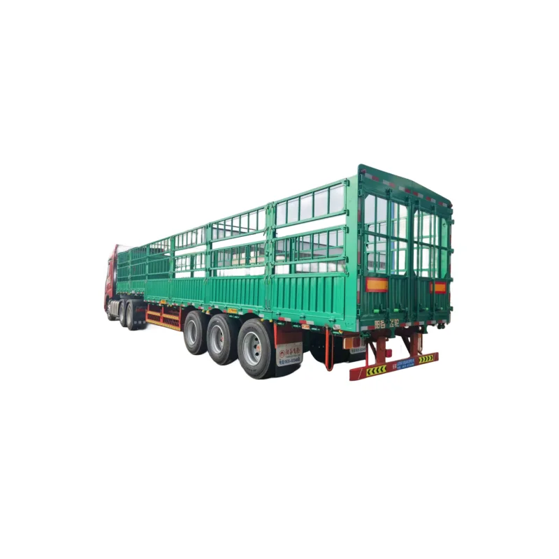 Low price sale: 3-axis 13 m long barn trailer, skeleton barn trailer, electrophoretic paint