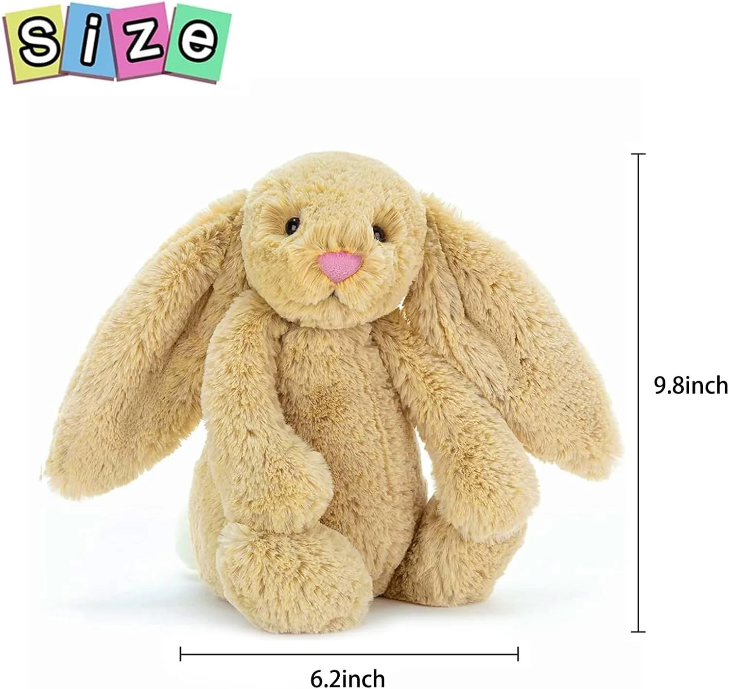 small cute wholesale popular hot selling fluffy soft gift bunny doll toys yellow rabbit plush toy