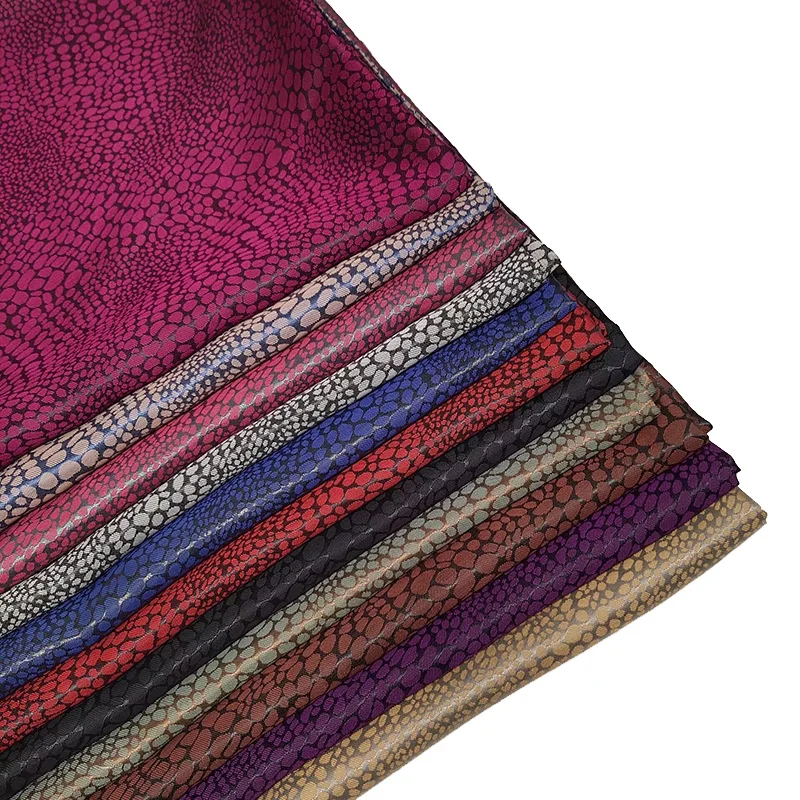 Shaoxing Suppliers Wholesale High Quality Jacquard Viscose Lining Fabrics