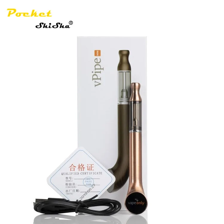 Wholesale high quality Portable vaporizer 2019 cartridge vape pen 360mah VapeOnly vPipe Mini Kit